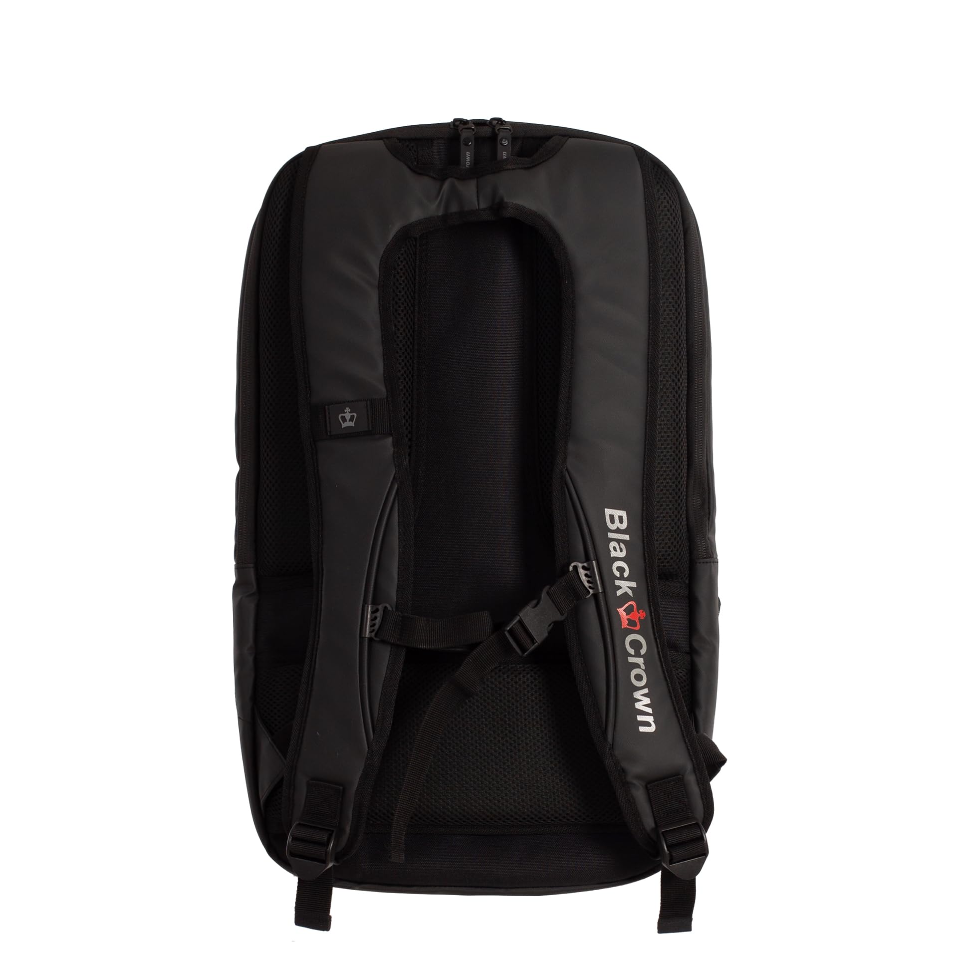 Black Crown Mochila Raptor – Diseño Impactante en Negro y Rojo – Materiales Premium (30% EVA, 70% PVC), Compartimento para Palas, Bolsillo para Zapatillas y Transporte Ergonómico