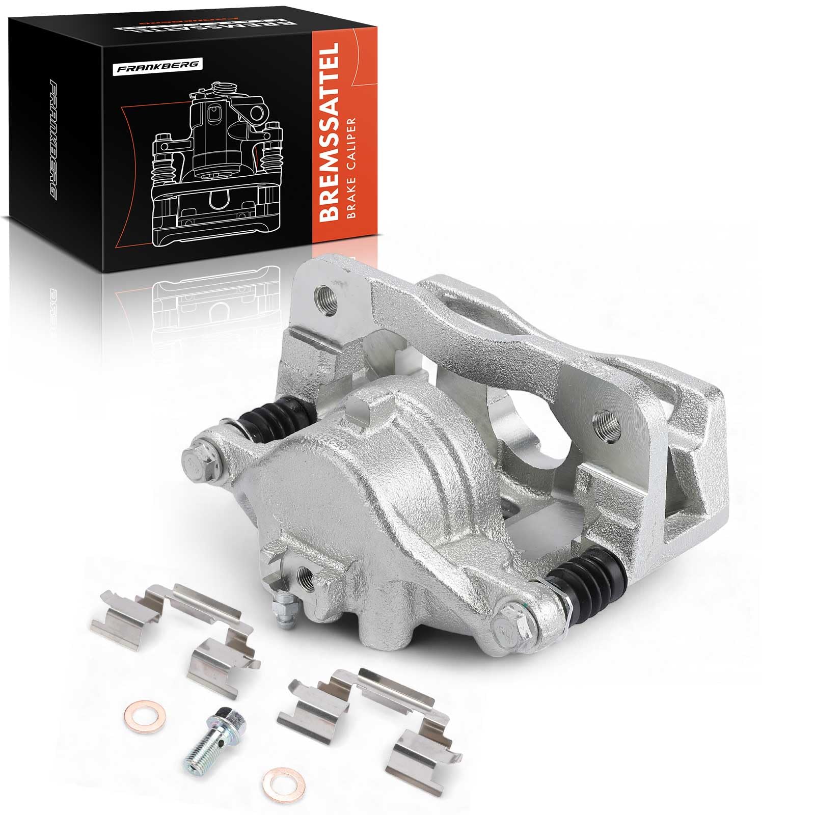 Frankberg Pinza de freno con Soporte Delantero derecho 57 mm Compatible con Freelandel Soft Top L314 Freelandel L314 Replace# SEG100260,19-B2829