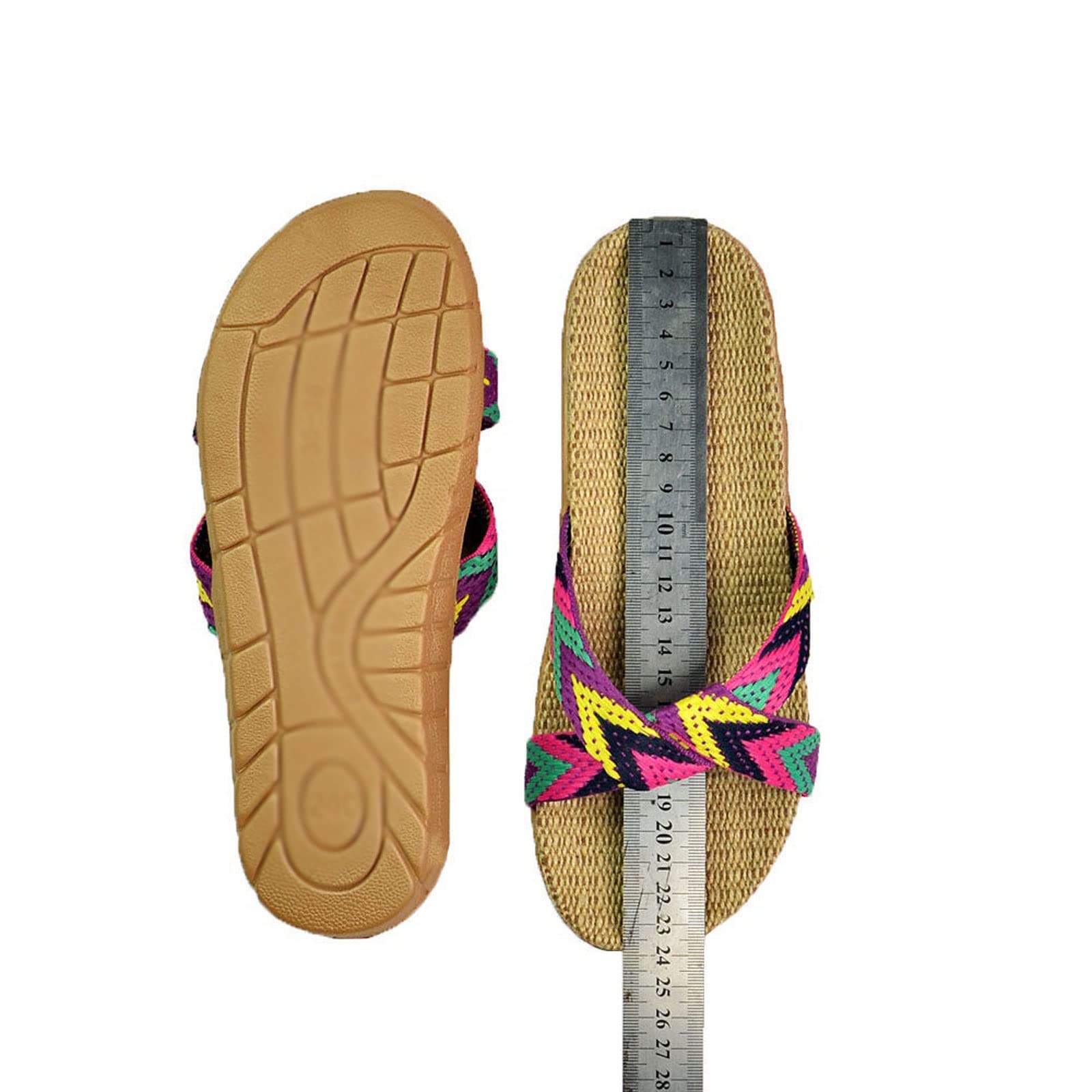 Ciabatte da Donna, estive, da casa, da Interno, Sandali da Donna, da Uomo, Unisex, Primavera, Autunno, per Coppie, Ospiti, Casual, Multi-Stile, da Donna (2 35/36 EU)