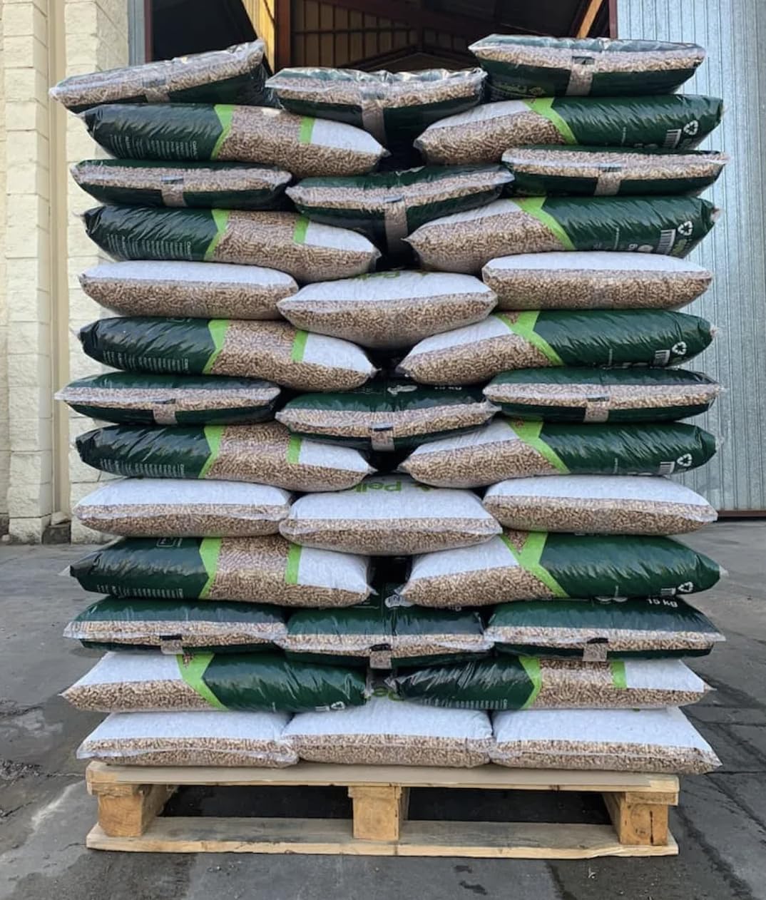 Sacco pellet 15 kg pellet per stufe pellet di legno 100% valido per stufa a legna e/o tutti i tipi di dispositivi azionati con Pelle TS Bruciatore a Pellet