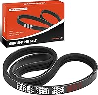 A-Premium 26.55" EPDM Serpentine Belt for Hyundai Elantra 2001-2006, Tucson 2005-2009, Kia Sportage, Soul 2.0L - K030265 Compatible