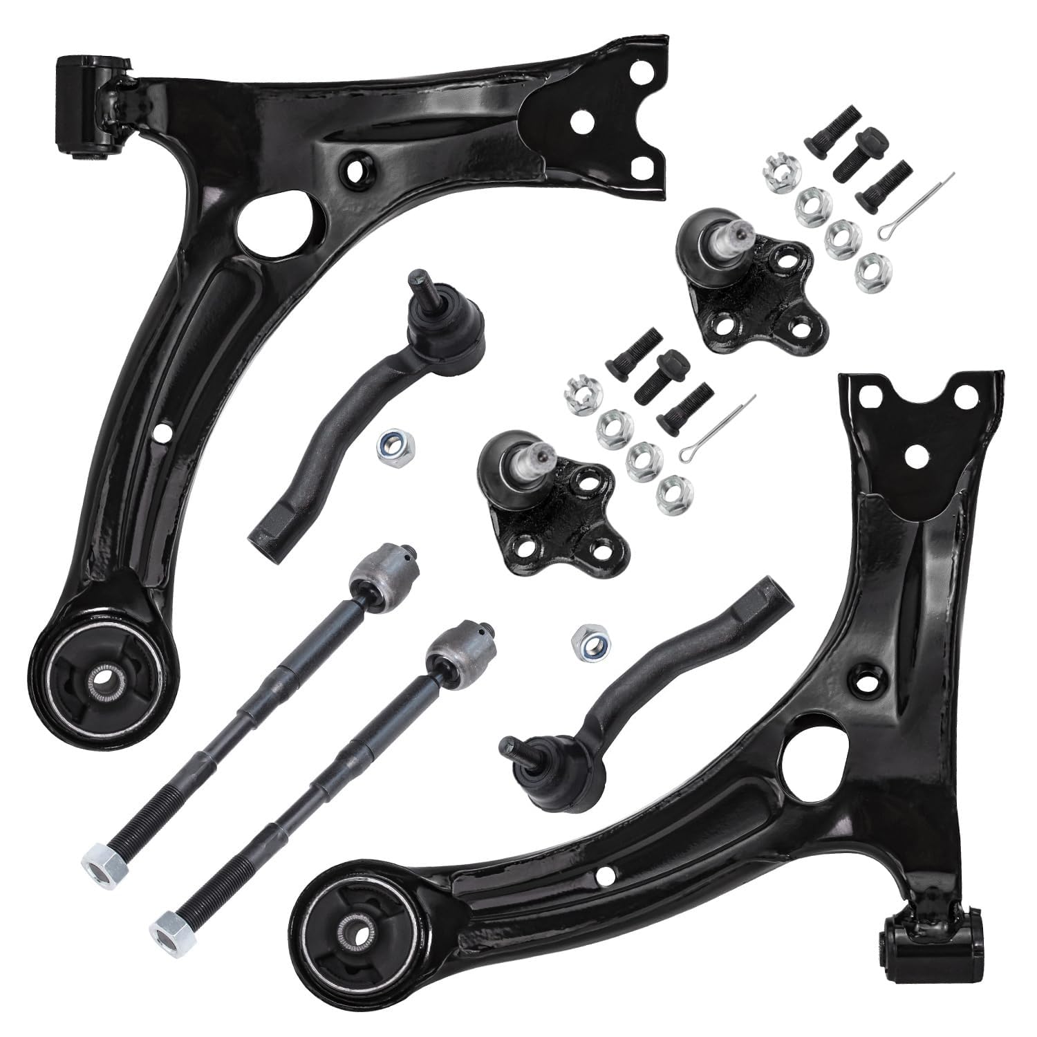 Detroit Axle - Front End 8pc Suspension Kit for 2003-2008 Toyota Corolla, 2
