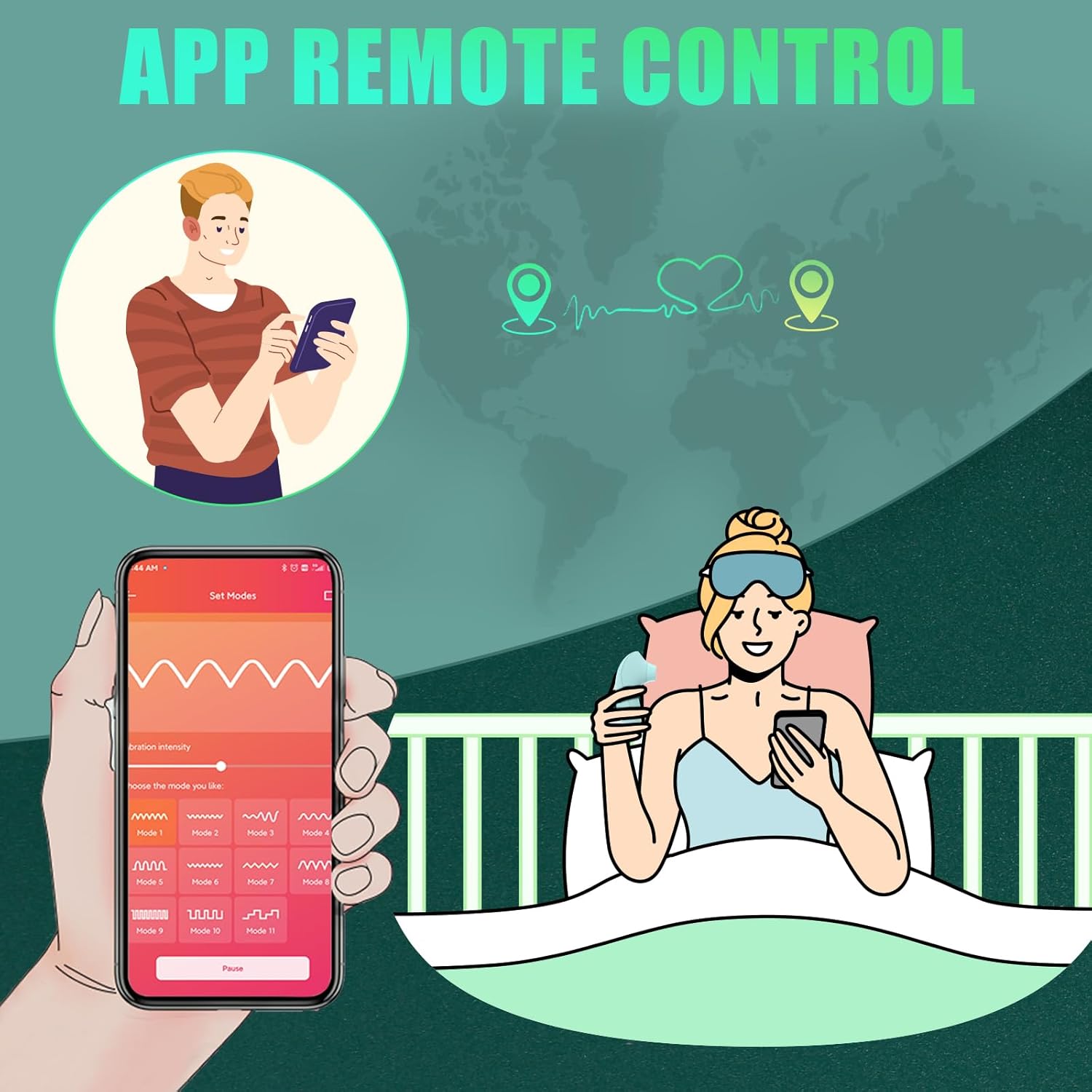 Sucking Vibrator Adult Sex Toys for Women - SVAKOM APP Remote Female Vibrators & Pulse Pure Clit Nipple Sucker Vibe with 5 * 5 Suction - Interactive Rose Toy Dildo Personal Massager G Spot Stimulator