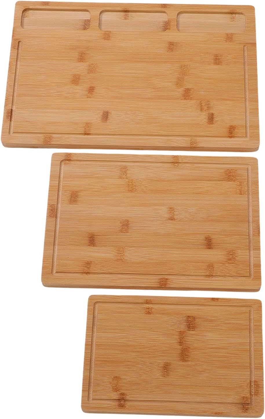 Pomya Grooves Cutting Board Set | 3 Sizes Cutter Friendly Chopping Boards For Vegetables And Meat