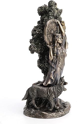 Miniatura 3 de Veronese Design Arianrhod - Estatua con acabado de bronce antiguo de resina fundida en frío de 9.5 pulgadas