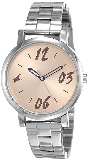 Fastrack Tropical Waters Analog Off-White Dial Womens Watch-NM68010SM08 / NL68010SM08