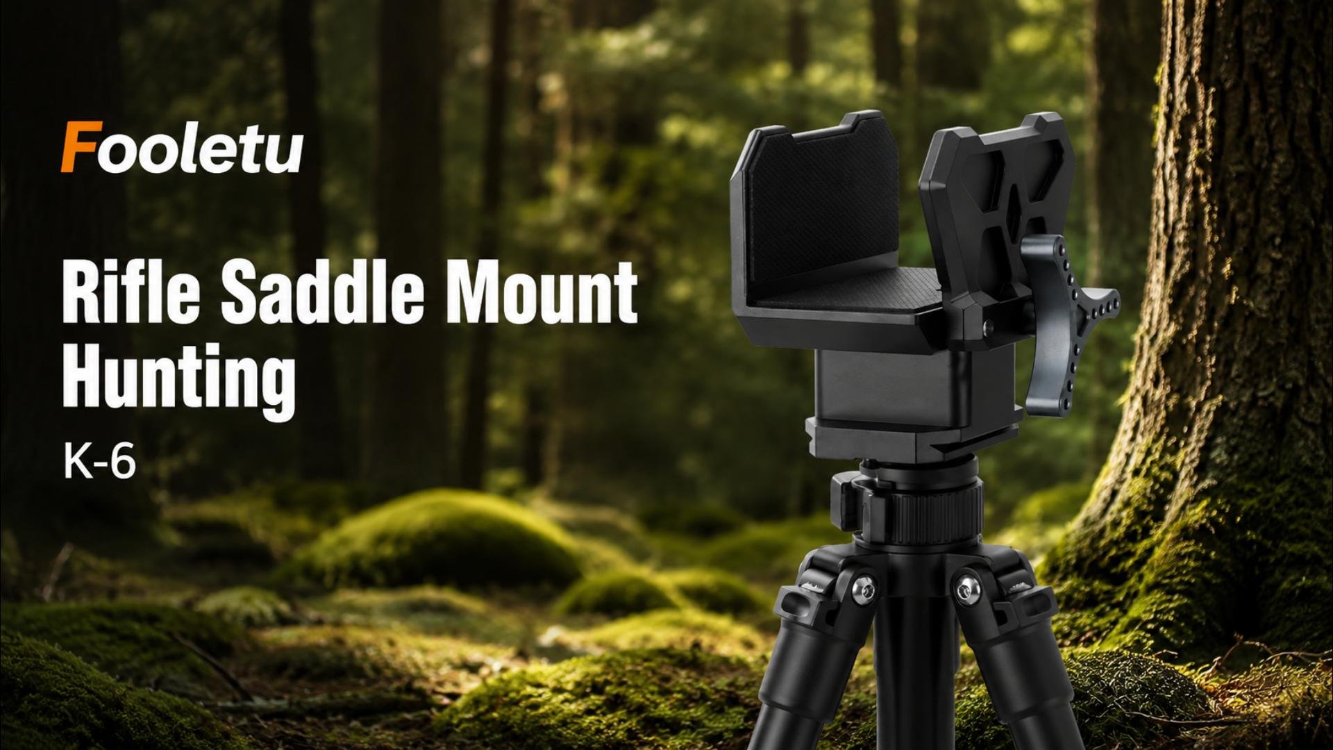 Amazon.com: Fooletu Shooting Saddle for Hunting Tripod Arca-Swiss