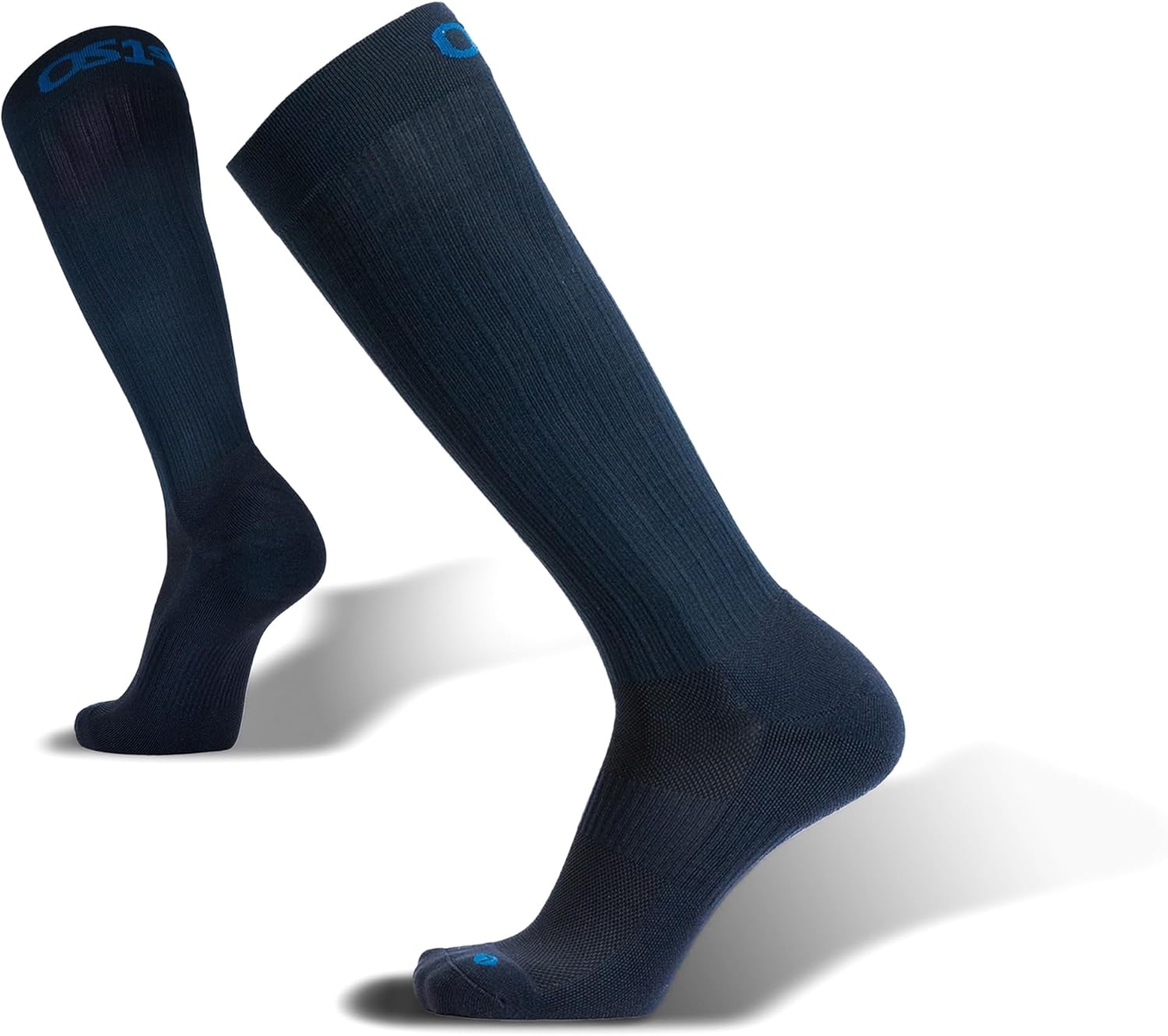 OS1st Wellness Compression Socks for circulation, swelling, deep vein thrombosis and calf cramps | 15-20mmHg