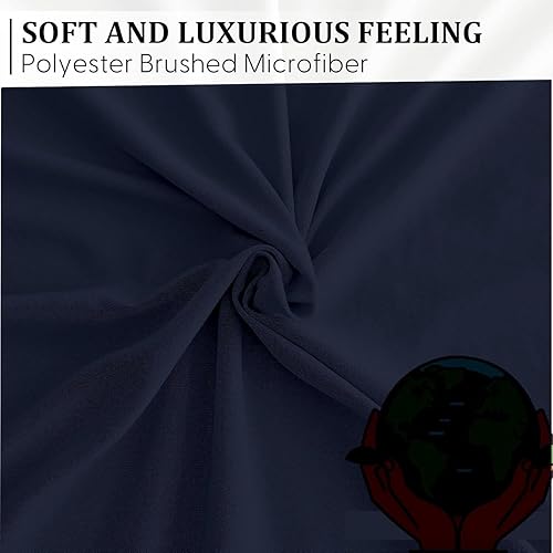 Miniatura 7 de Sábanas divididas tamaño King, sábanas ajustables divididas tamaño King de 5 piezas para cama con números de sueño, sábanas de microfibra ultrasuave