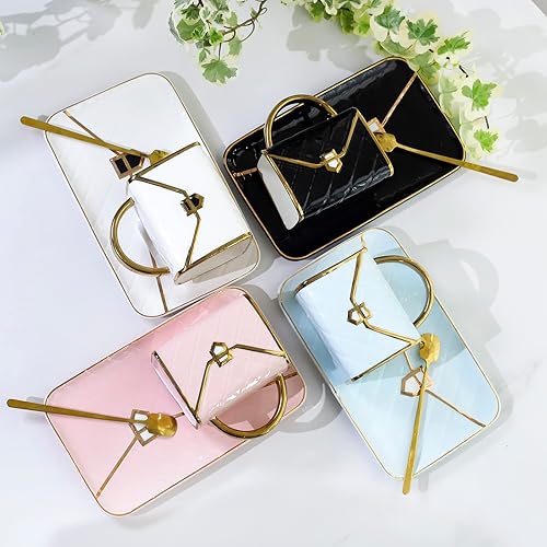 Miniatura 5 de FLLETY Taza de café juego de tazas de té tazas de café taza de viaje de cerámica taza con forma de bolso con platillo y cuchara tazas de Halloween