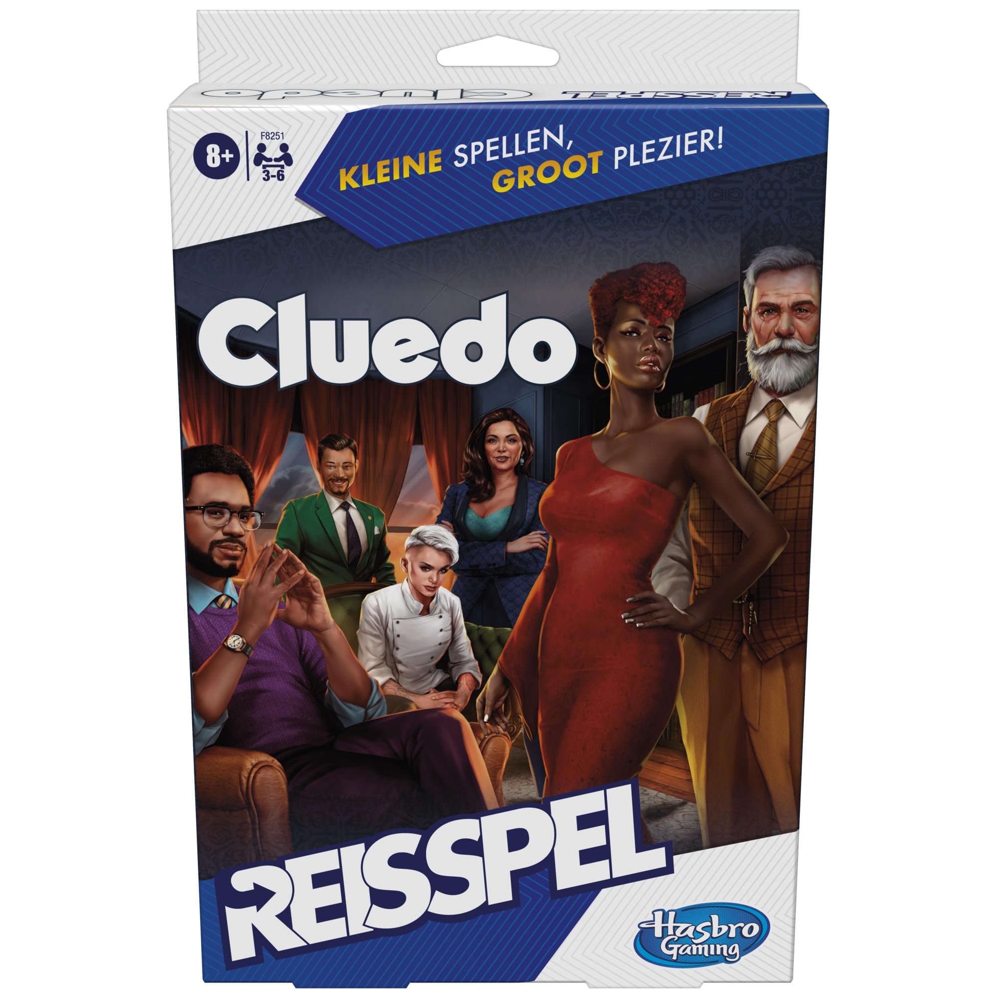 Pixie Games Cluedo Conspiration - French Board Game Of Secrets & Strategy For 4-10 Players (Ages 14+)