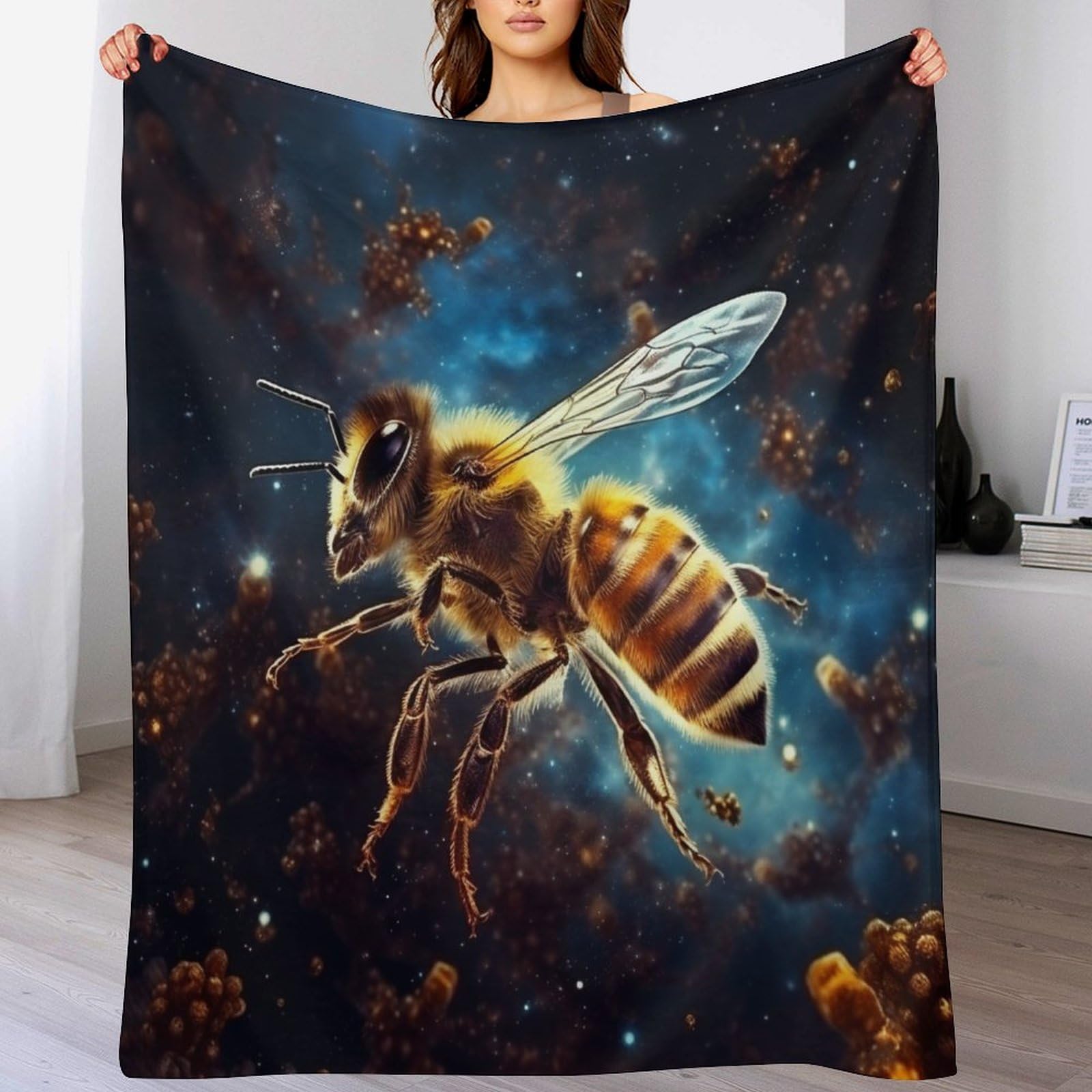 Couverture polaire en flanelle 180x200cm grand format pour lit et canapé