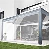QWEASDF Transparent PVC Roller Blinds, Waterproof, Dustproof, Balcony Window Clear Roller Shade, Vinyl Plastic Roll Up Blind with Fitting, Customizable bottom buttonholesW90H180cmW35.43H70.86in
