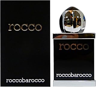 Roccobarocco Black, Eau de Toilette, Uomo, 50 ml