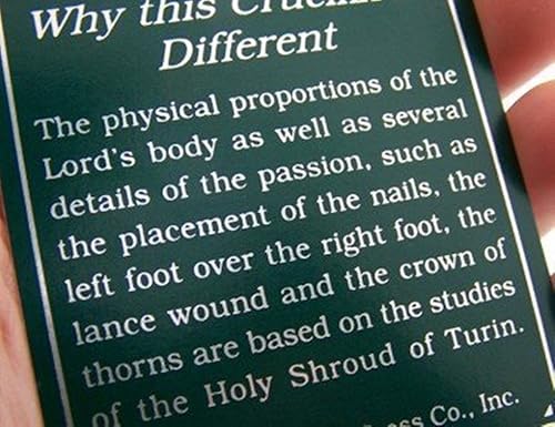 Miniatura 3 de Religious Gifts Crucifijo de pared de madera de las estaciones de la cruz, 12 pulgadas