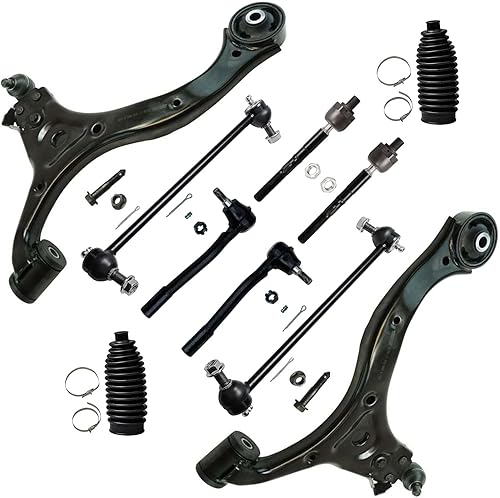 Miniatura 239 de Detroit Axle - Kit de suspensión frontal de 10 piezas para Ford Ranger Mazda B2300 B2500 B3000 B4000, 2 brazos de control superiores, 2 rótulas