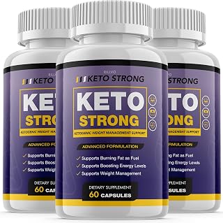 (3 Pack) Keto Strong XP Advanced Formula Ketosis Pills (180 Capsules)