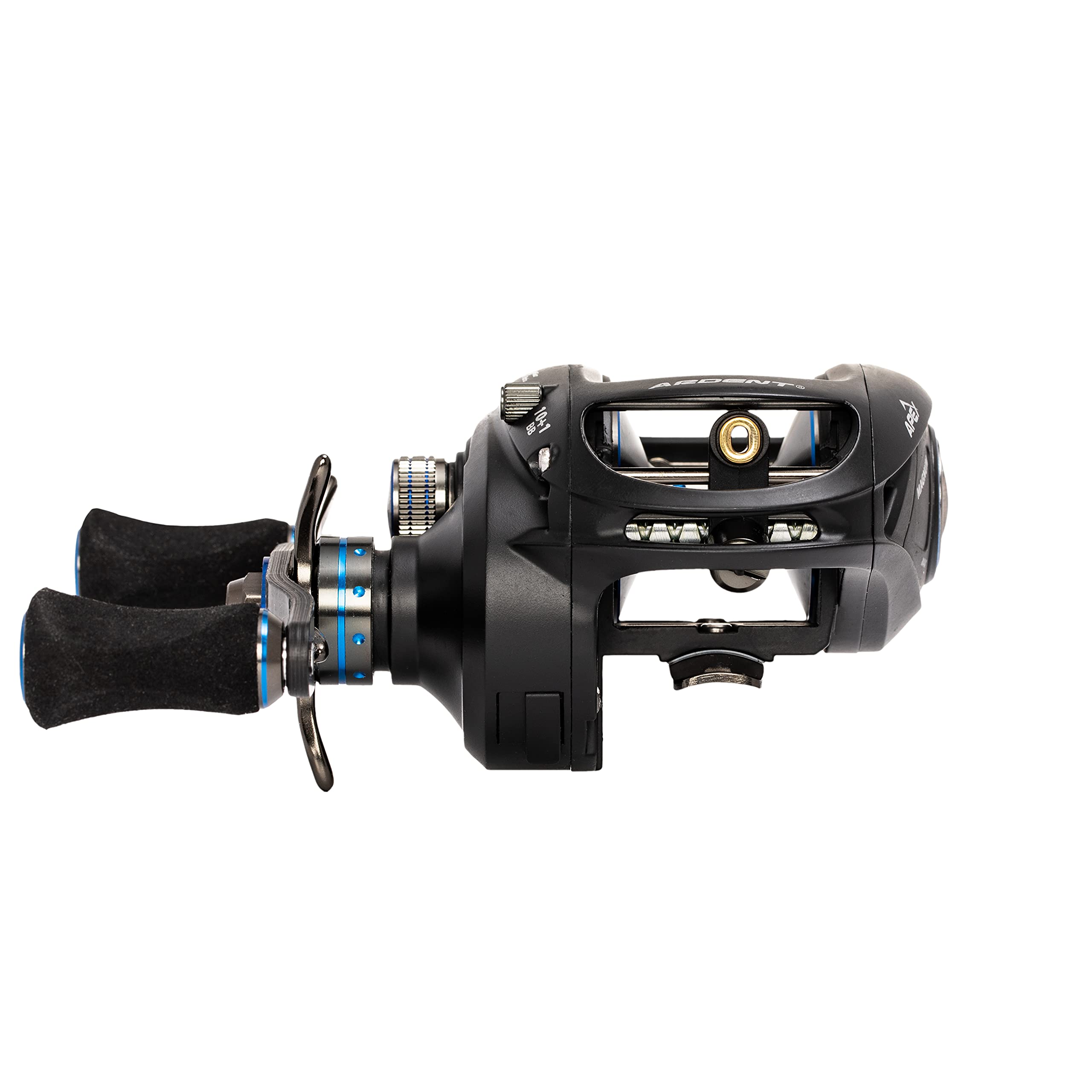 Ardent Magnum Baitcasting Reel Bait Casting Reel, Right Hand, Black Sporting Goods