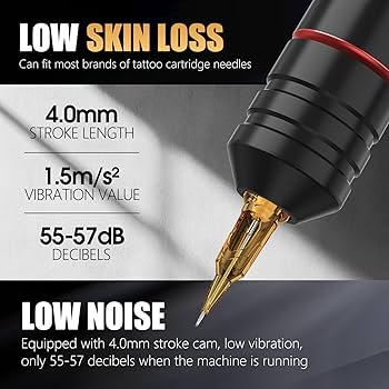Amazon.com: Ambition Ninja Pro Tattoo Machine with Coreless