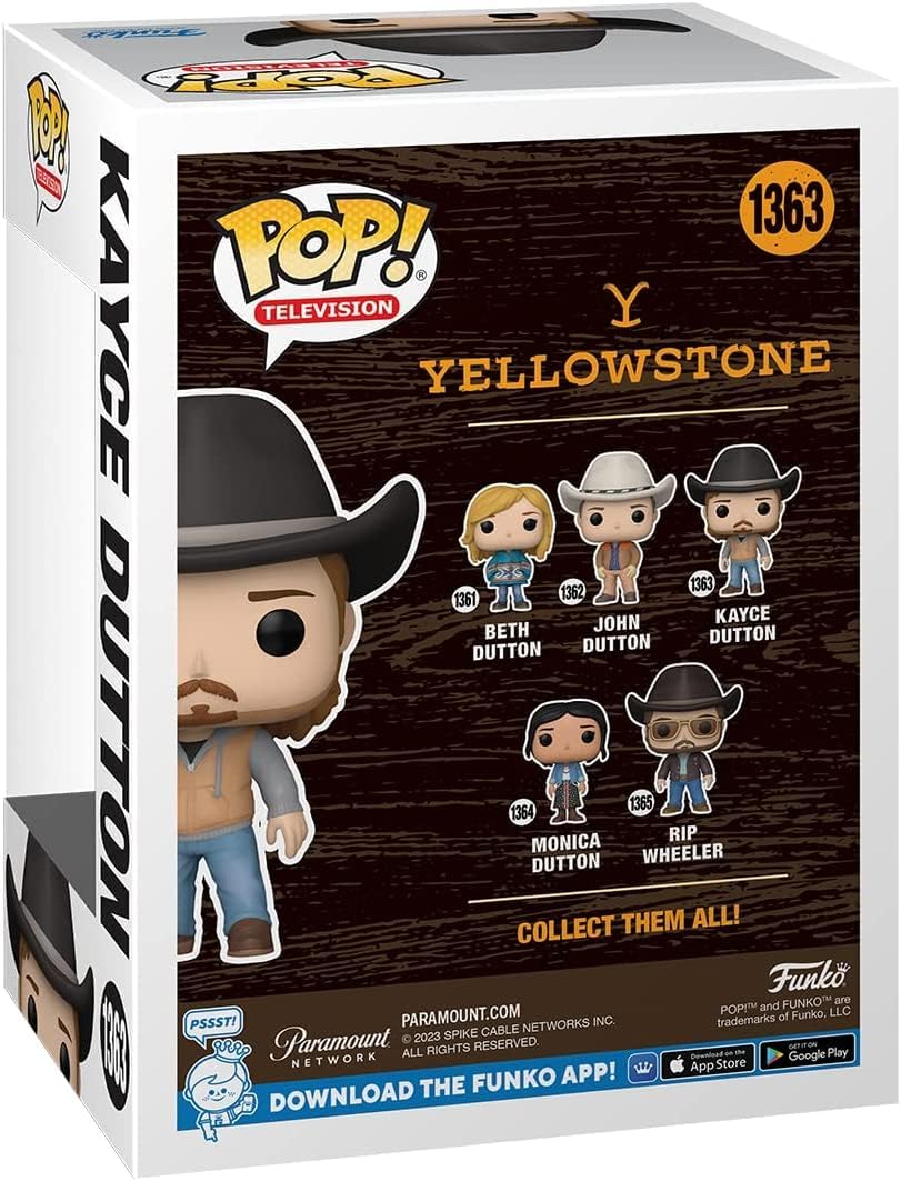 POP TV: Yellowstone - Kayce Dutton Funko Vinyl Figure (Bundled with Compatible Box Protector Case) Multicolored 3.75 inches - Image 4