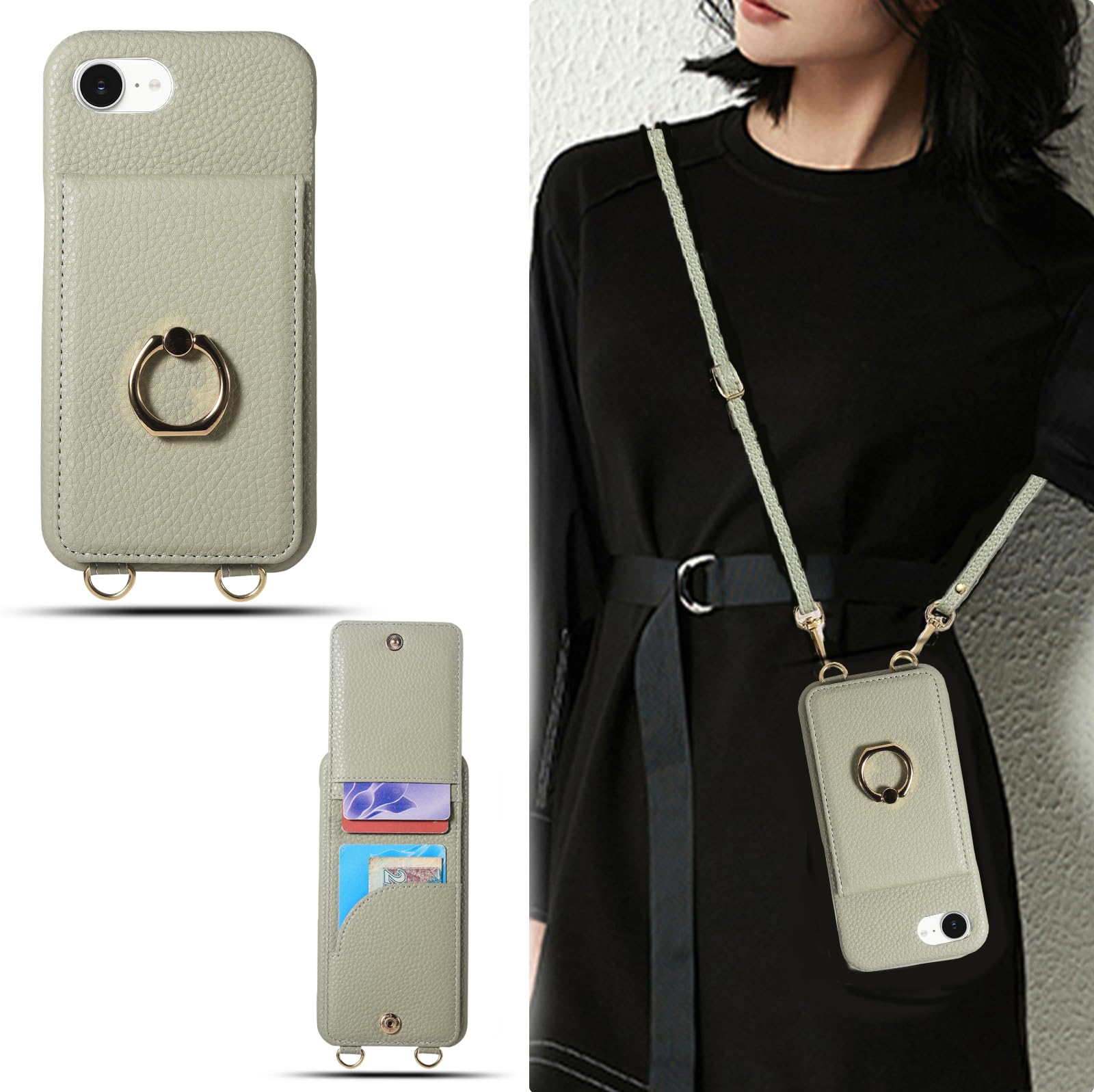 Amazon.co.jp: FOR iphone 16e 用 ケース ショルダー 可愛い