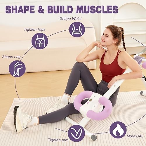 Miniatura 2 de Equipo de entrenamiento abdominal, máquina de abdominales, rodillo abdominal para hombres y mujeres, entrenamiento de ejercicio abdominal, equipo de