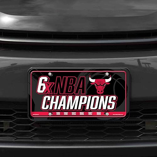 Miniatura 3 de Rico Industries NCAA - Placa de matrícula de metal unisex para adultos número 1