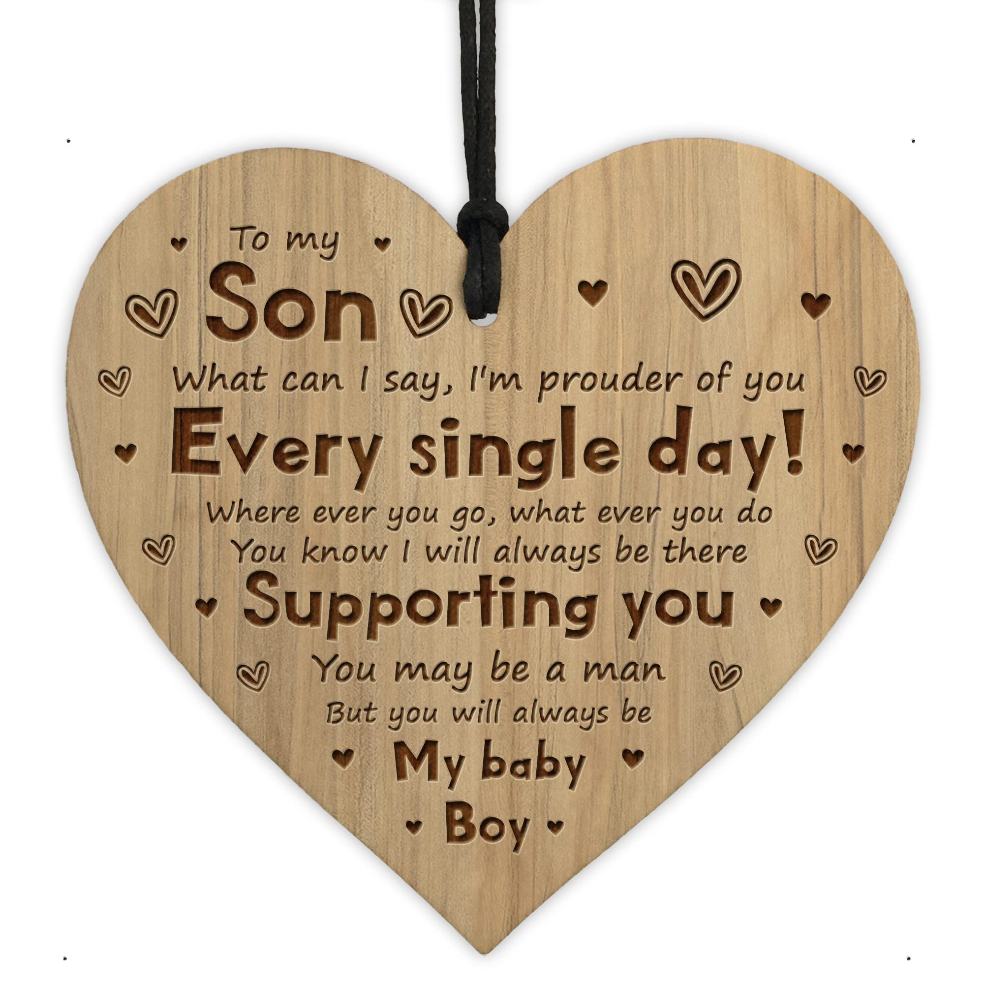Red Ocean Novelty Gift For Son 16th 18th 21st Birthday Christmas Baby Boy Son Gifts