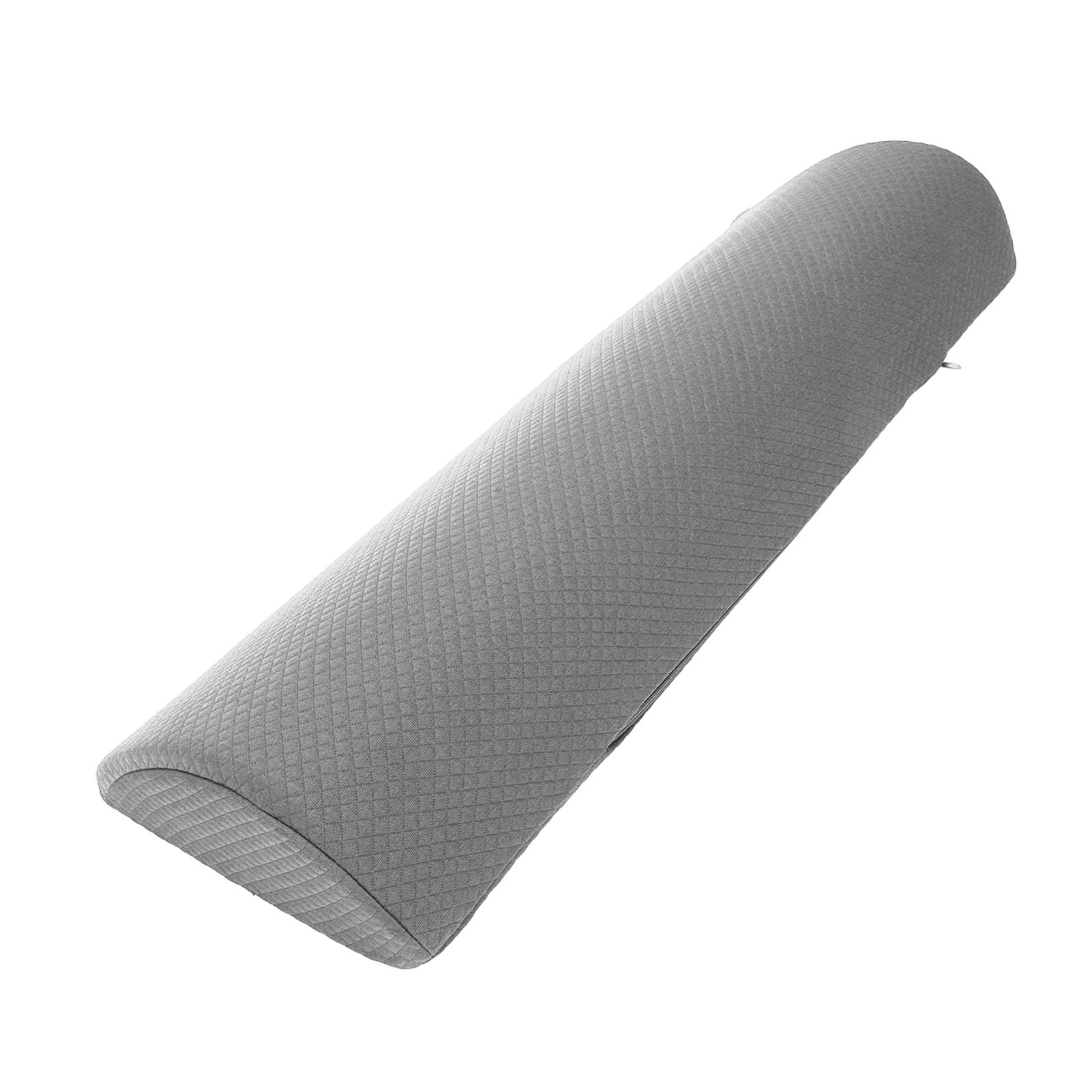 Almohada para reposapiés Luocute ergonómico semicircular gris con funda extraíble para mesa de masaje