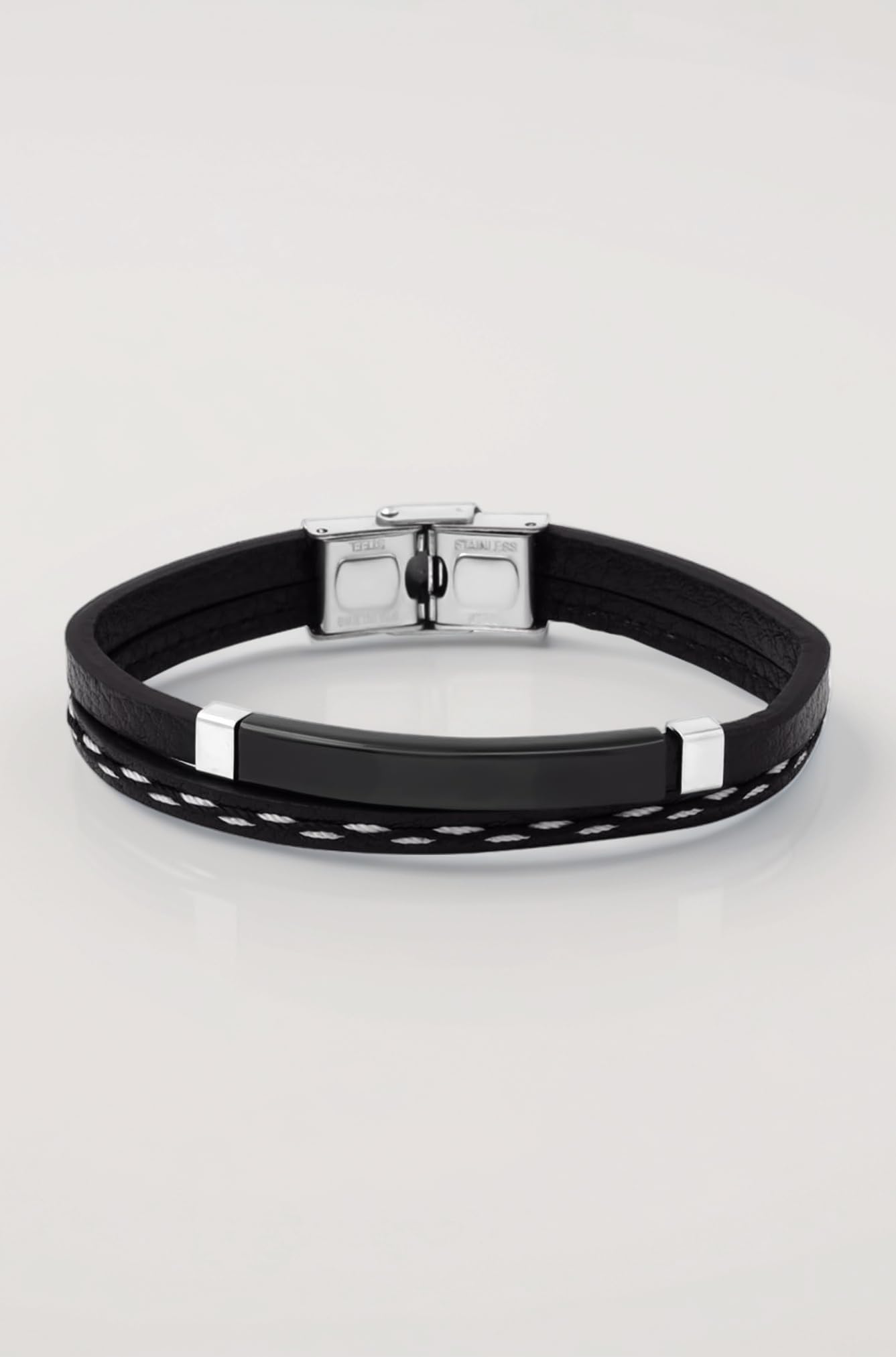 Bracelets for Kids | Leather Bracelet for Girls & Boys | Leather Silicon Wristband for Boys & Girls | Unisex Accessory Jewellery | Birthday Gift