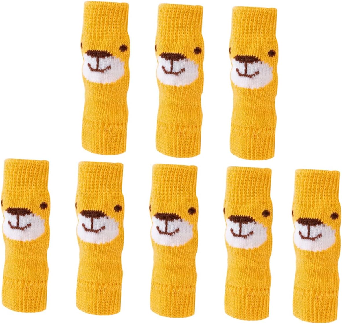 BUGUUYO 2 Sets Pet Socks Thermal Gloves Knitting Gloves