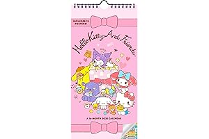 Hello Kitty 2023 Wall Calendar: An Adorable Journey Through the Year with...