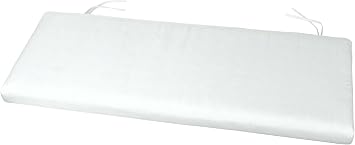 Cushion Source 45" x 17.5" x 2" Sunbrella Bench or Glider Cushion, Indoor Outdoor Seat Pad, Fade and Water Resistant, Sunbrella Perspective Canvas Skyline