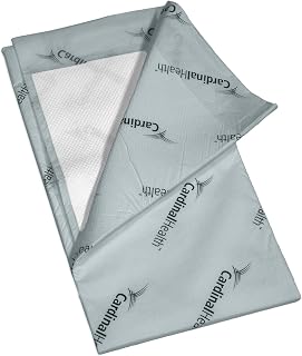 Cardinal Health Quilted Premium Comfort Underpad, Wings Maximum Absorbency, Disposable Incontinence Pads, Protective Bed Pads, Protection Pee Pad, Adults, Elderly, Kids, 30x36IN, 40 Pack