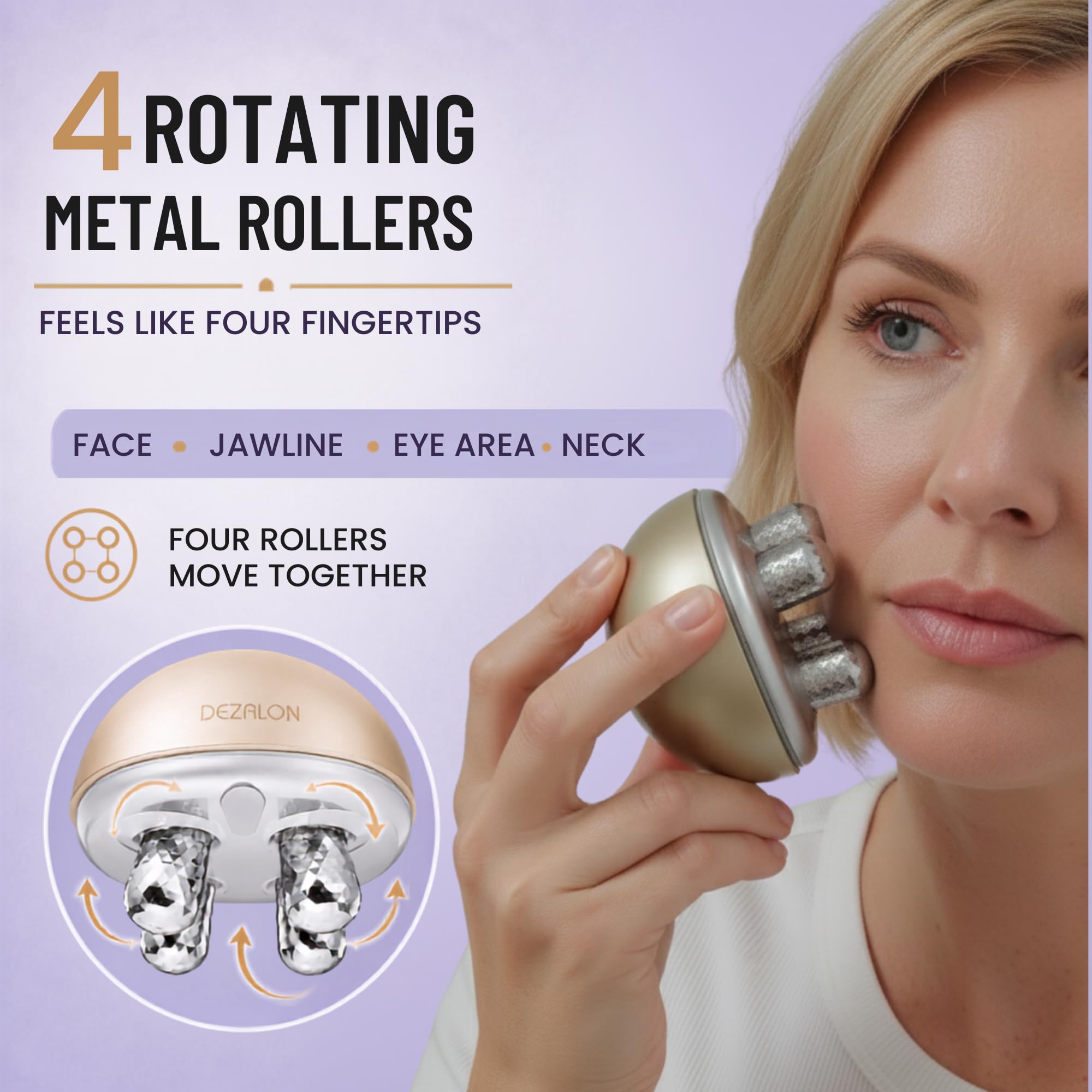 Amazon.com: DEZALON Face Massager Tool, Eye and Neck Massager