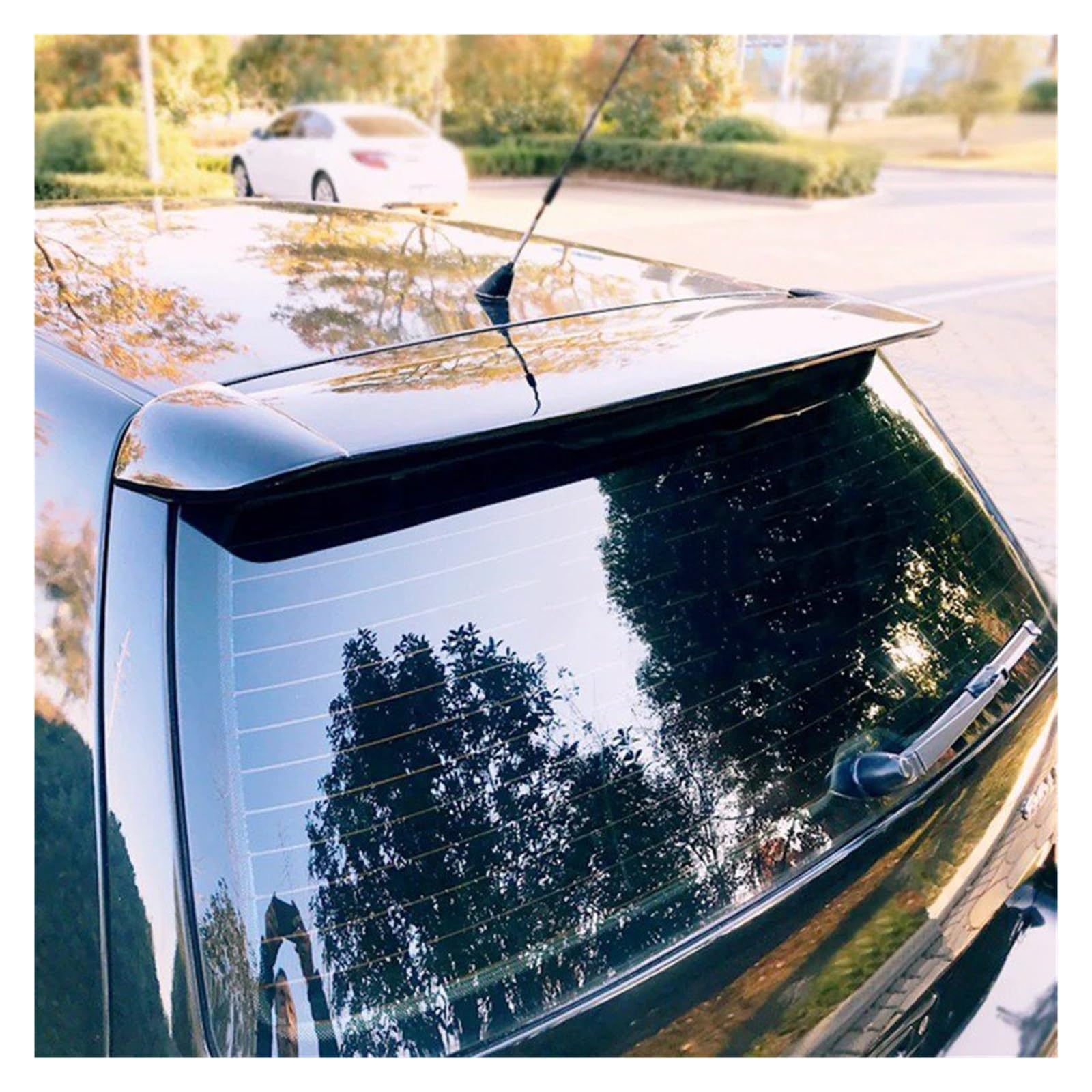 Spoiler da tetto Per VW Per GOLF 4 Sul 1998-2004 Mk4 Materiale ABS Colore Non Verniciato Posteriore Per Baule Tetto Spoiler(Unpainted)