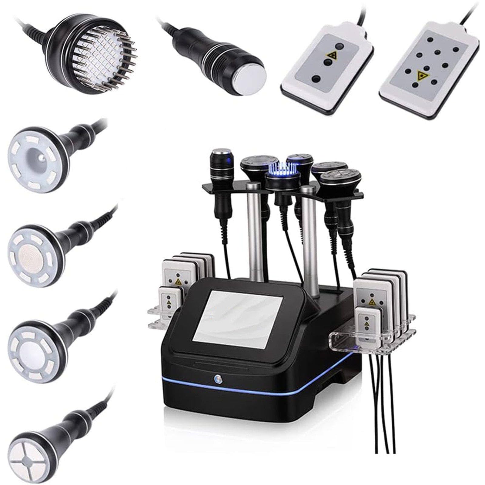 Máquina De Cavitación 7 En 1, Dispositivo De Radiofrecuencia De Cavitación 40k, Máquina De Belleza De Chorro Grasa Multipolar, Máquina De Belleza, Levantamiento De Piel