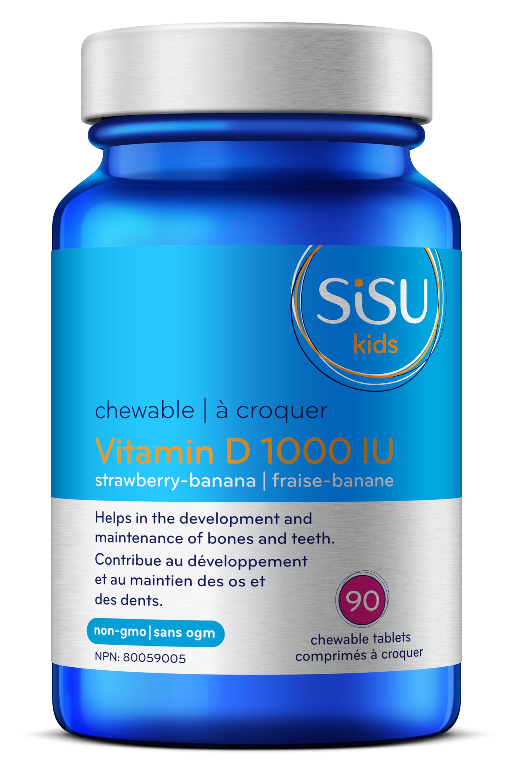 SISU Kids Vitamin D 1000Iu, 90 CT