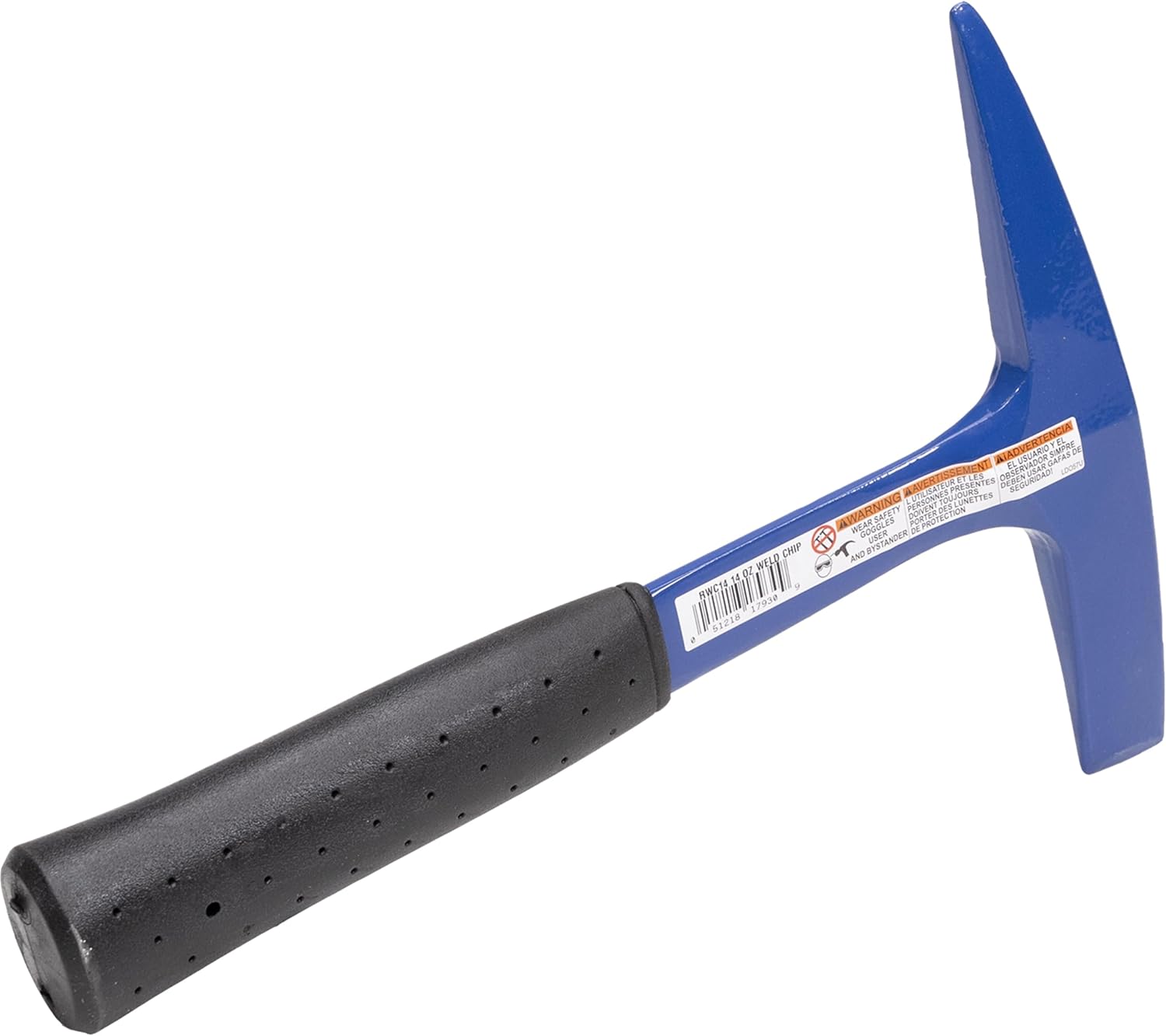 VAUGHAN Chipping Welding Hammer, 14 oz, Made in the USA, RWC14, VN17930