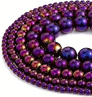 Vista 10 de Zenkeeper 108 piezas de cuentas de jaspe de cebra de 8 mm para hacer joyas, cuentas sueltas de gemas de cebra negras y blancas para hacer pulseras