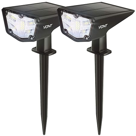 Vont 16 LEDs Outdoor Solar Lights (Cool White)