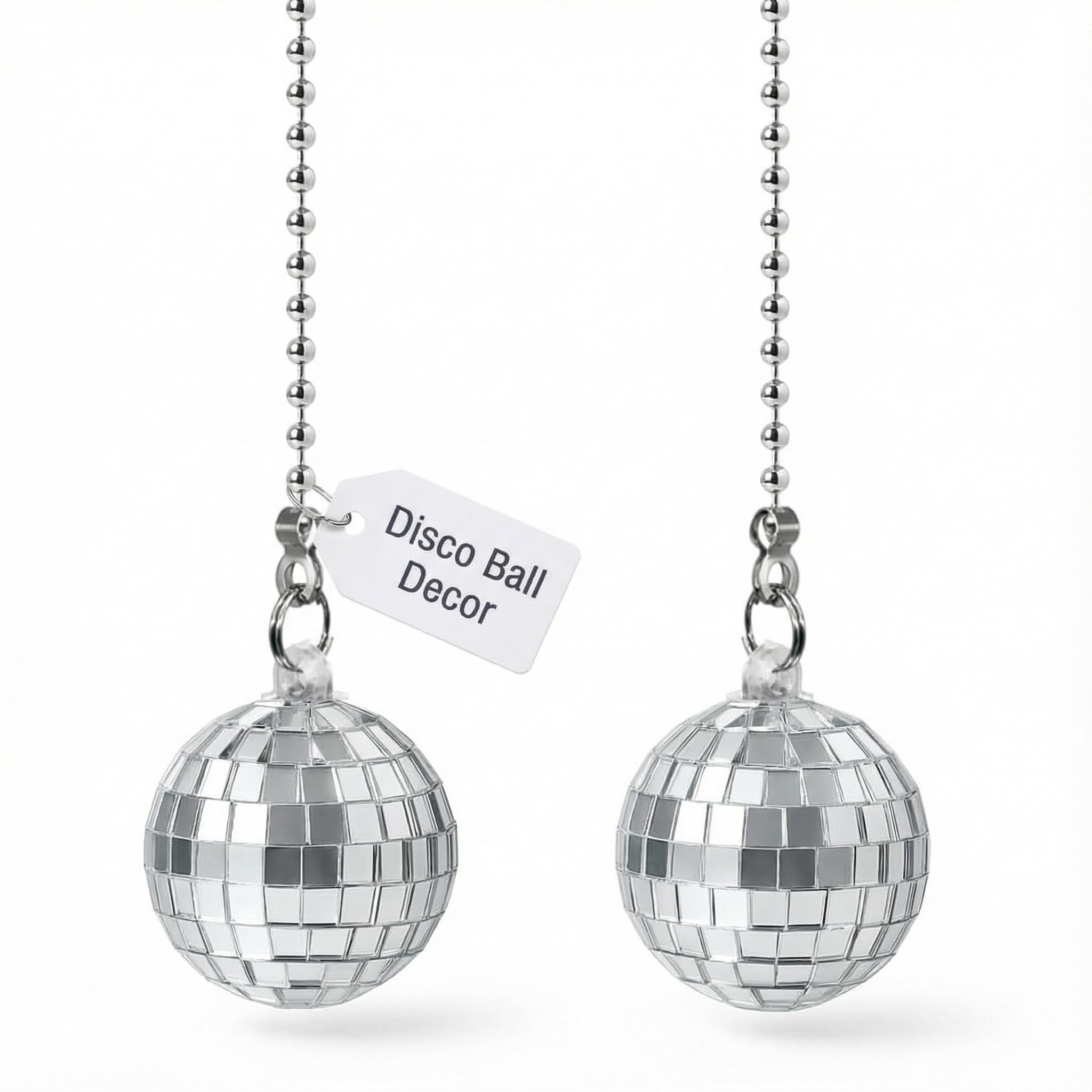 Mini Disco Ball for Eclectic Home Decor - Funky Disco Ball Decor and Disco Party Decorations for 70s & 90s Vibes - Ideal for Funky Decor Enthusiasts