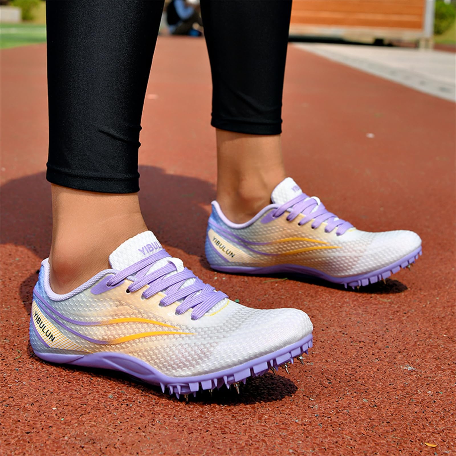 Zapatillas De Atletismo con Clavos para Hombre Y Mujer Transpirables para Correr Saltar Y Correr para Niños