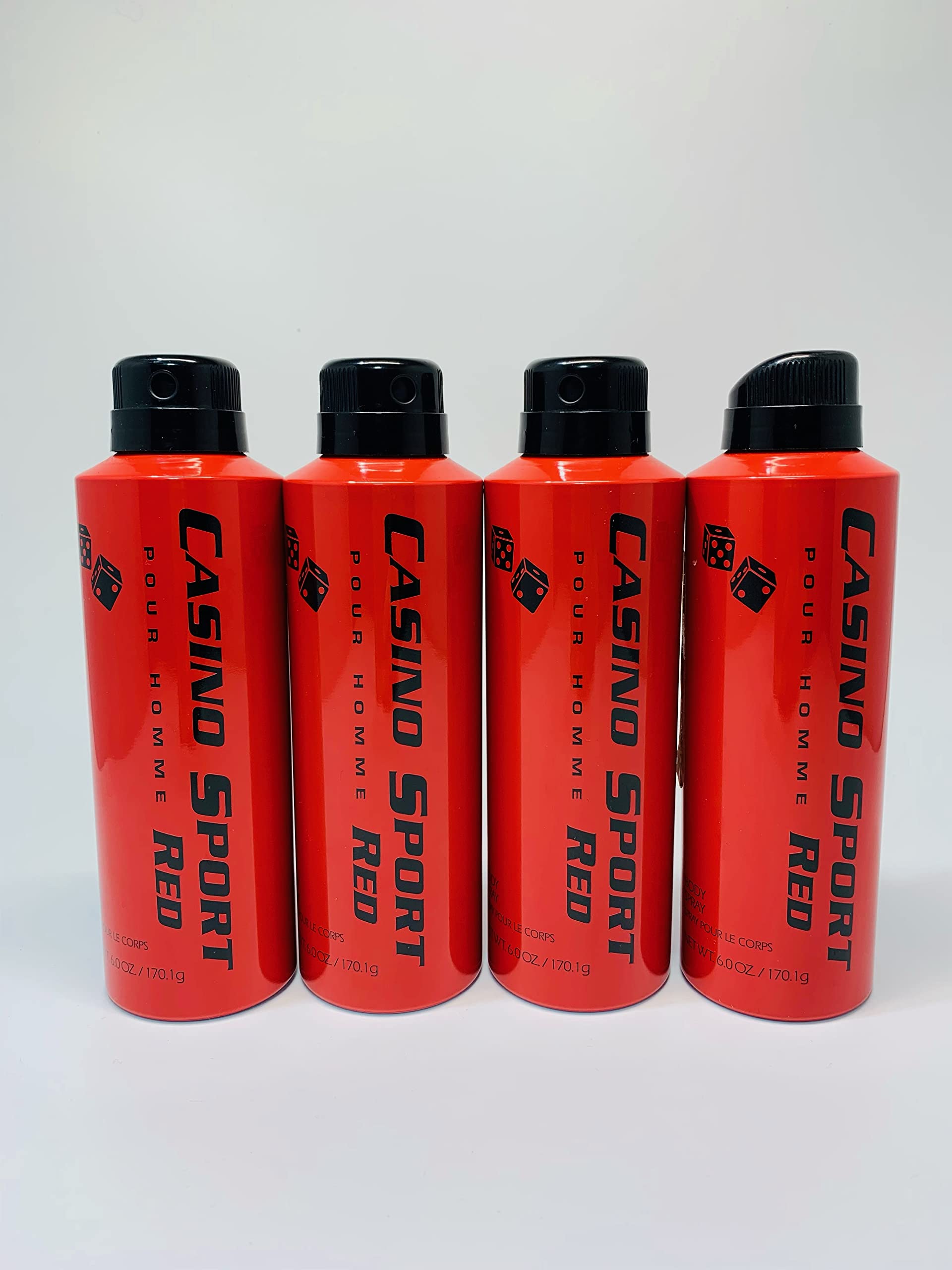 Casino Sport by Casino Perfumes Body Spray (No Cap) 6 oz for Men - 100% Authentic