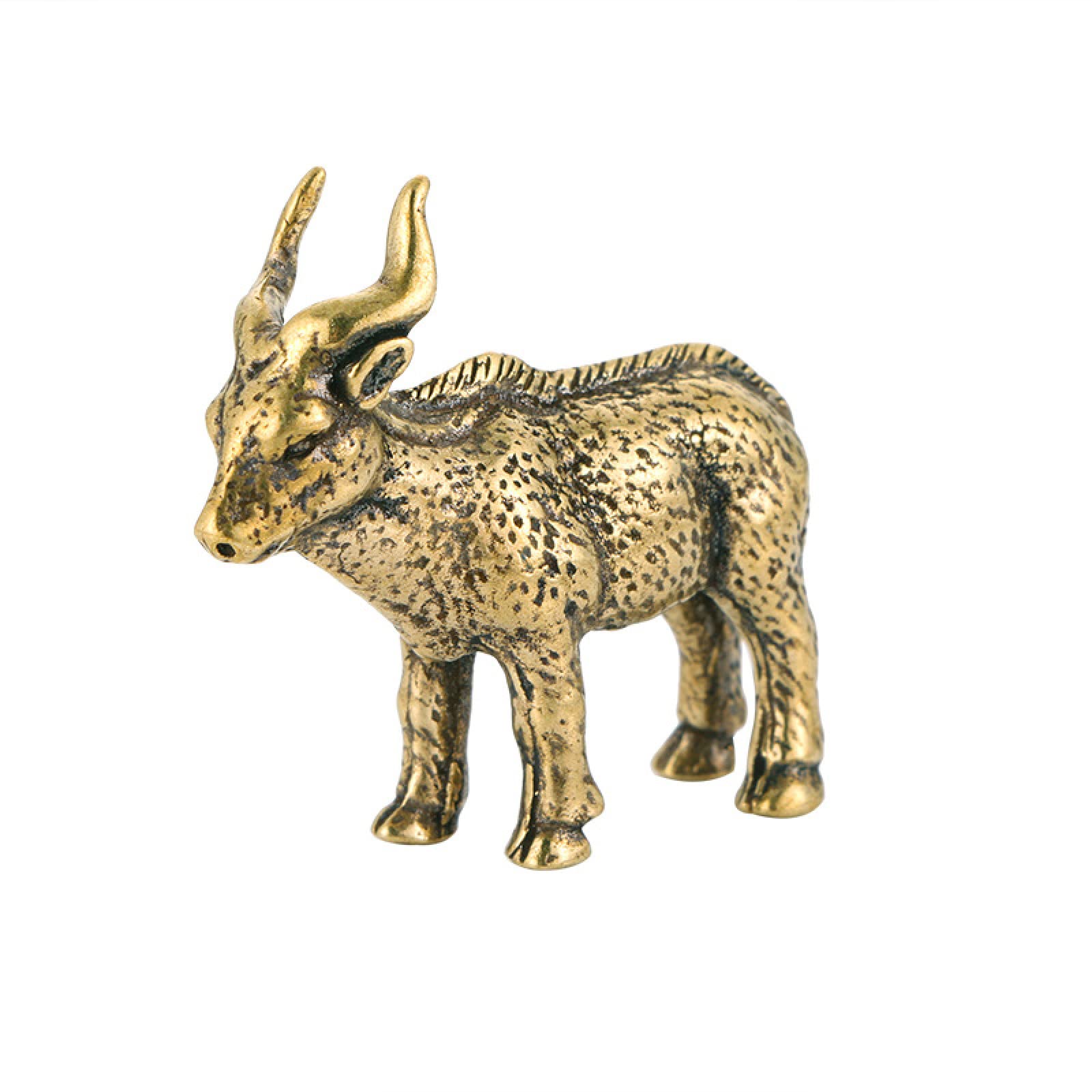 Pendule en laiton antilope tibétaine cadeau idéal art ancien