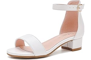 Girls White Dress Shoes: Elegant Sandals for Special Occasions