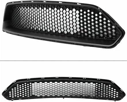 Car Front Bumper Racing Grille Honeycomb Grill For Ford For Mustang 2018 2019