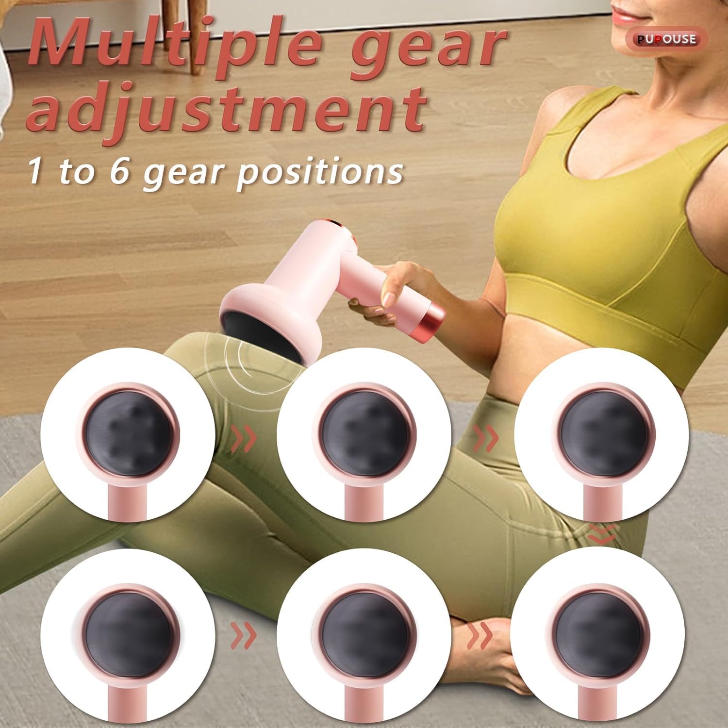 Body Sculpting Machine,Handheld Fat Burning Lymphatic Drainage Vibration Cellulite Massager With 5 Massage Heads For Waist (Pink) Body Sculpting Machine,Handheld Fat Burning Lymphatic Drainage Vibration Cellulite Massager With 5 Massage Heads For Waist (Pink)