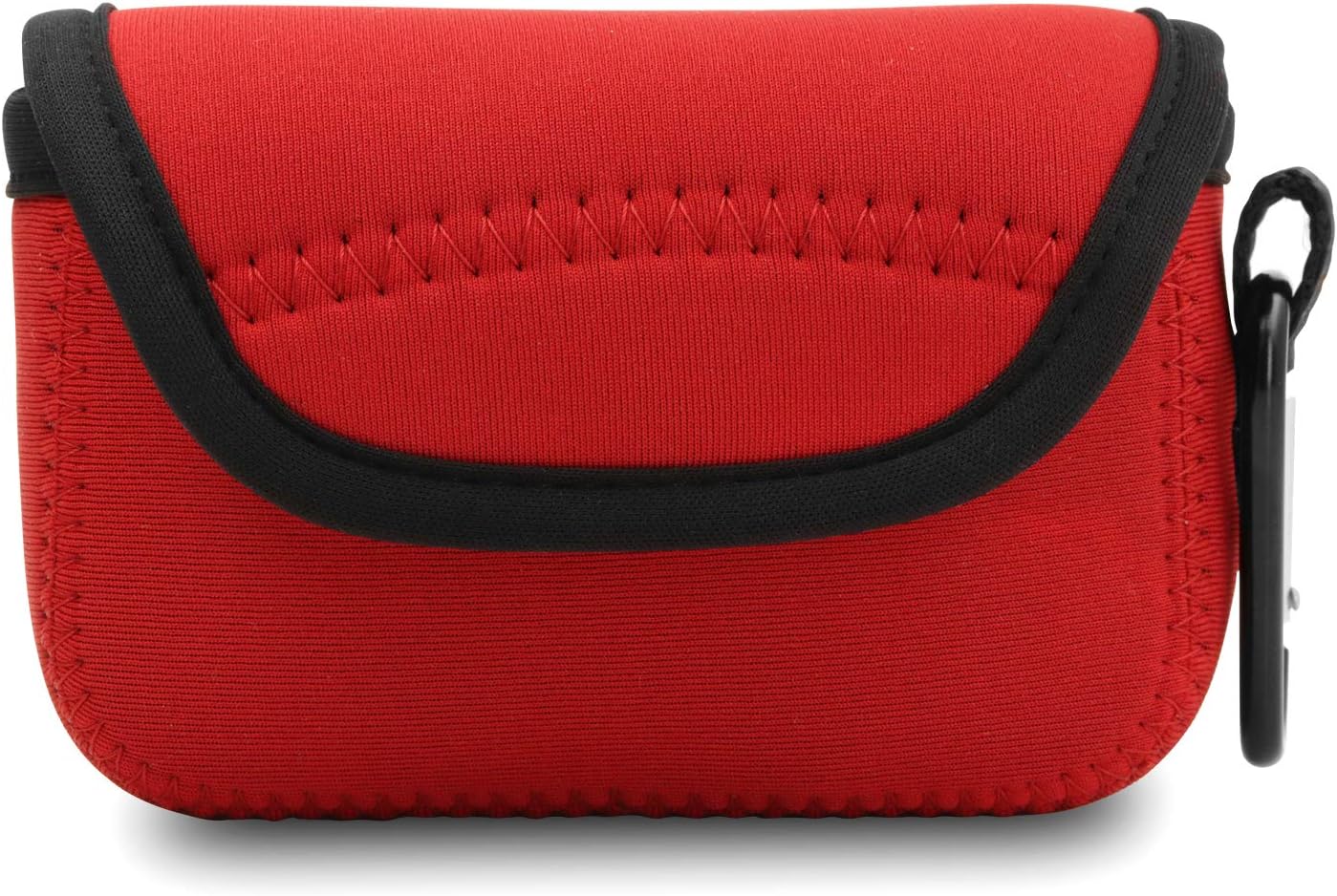 MegaGear Leica C Typ 112 Ultra Light Neoprene Camera Case, with Carabiner - Red - MG1293