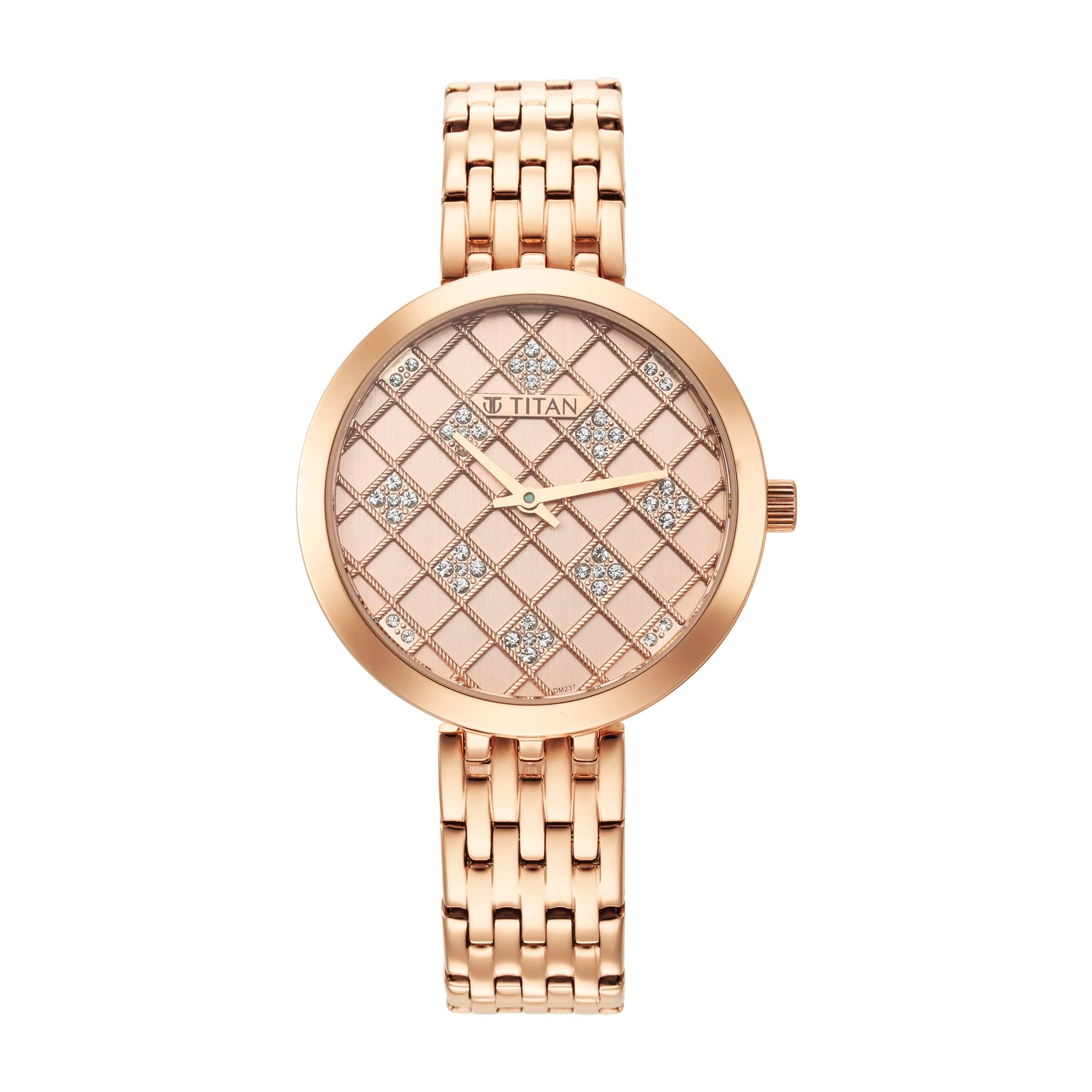Titan Womens Analogue Rose Gold Dial Rose Gold Band Stainless Steel Watch (B09RDZDH91) Amazon Price History, Amazon Price Tracker